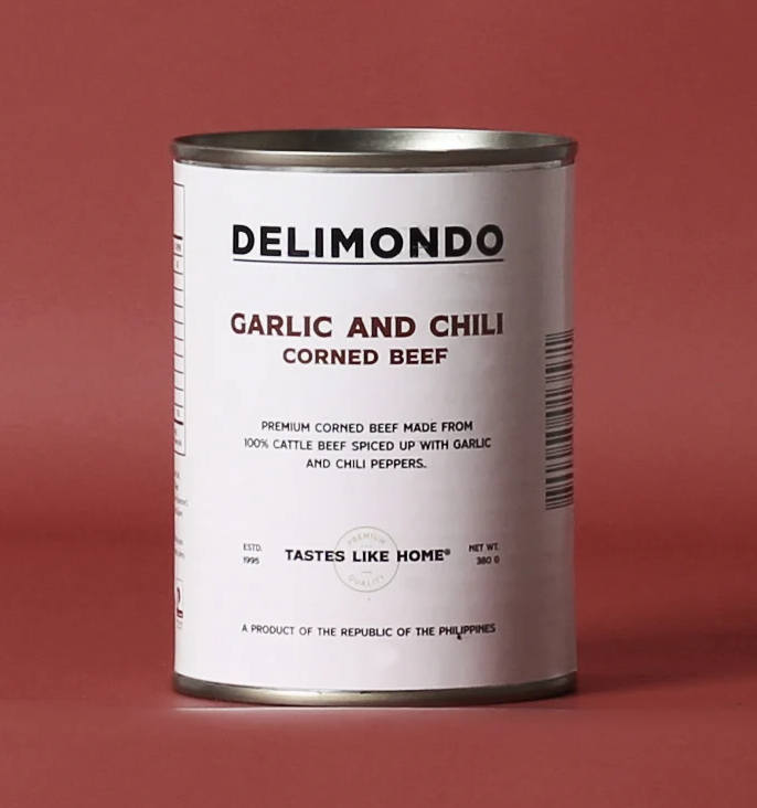 Delimondo Garlic and Chili Corned Beef 380g